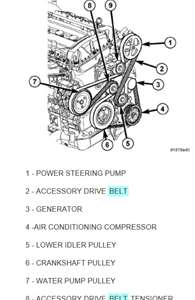 2014 Dodge Journey Serpentine Belt Diagram
