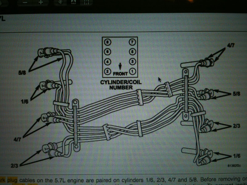 2001 Dodge Ram 1500 5.2 Spark Plug Wire Diagram