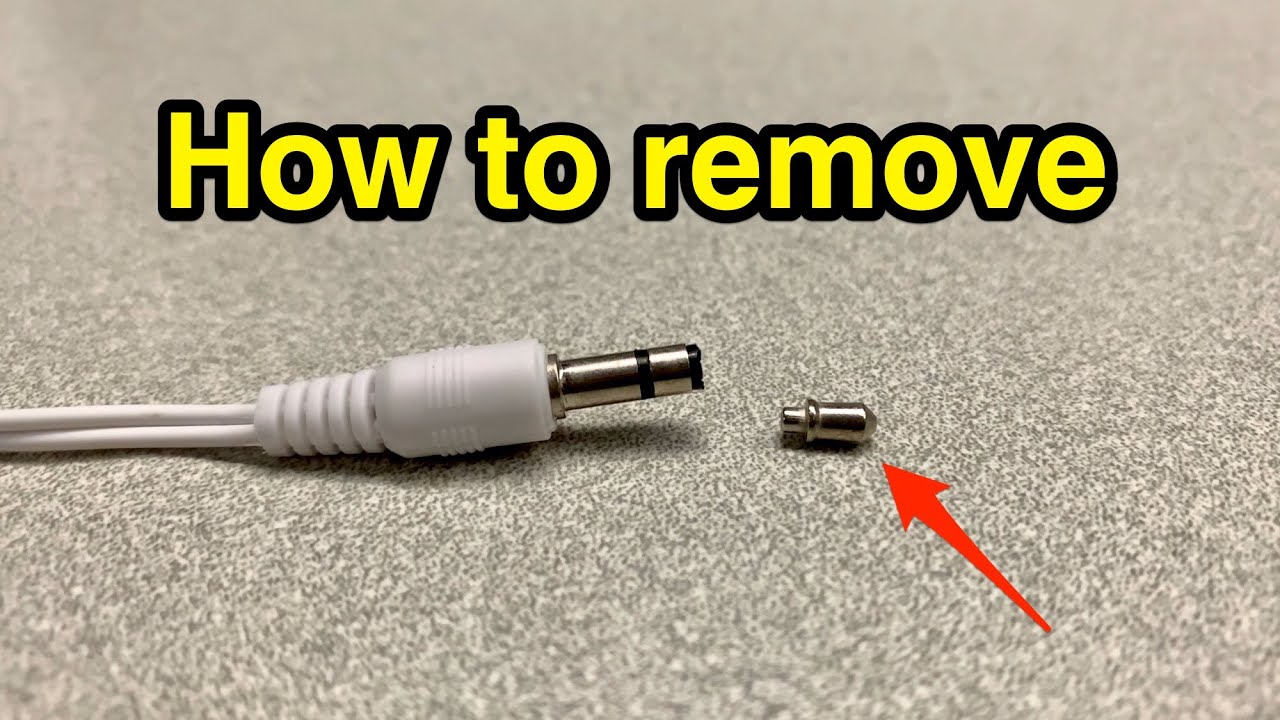 How To Fix A Broken Aux Jack Speaker Wire Into Aux