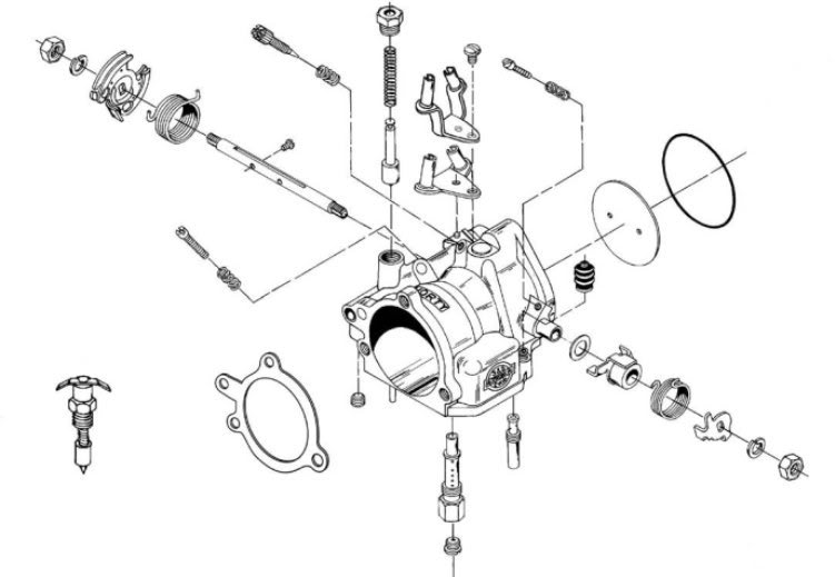 S&s Super E Accelerator Pump Diagram
