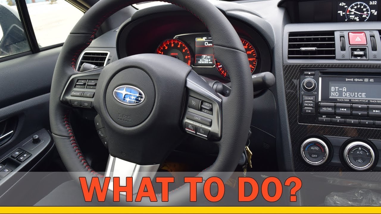 How To Fix A Peeling Steering Wheel Steering Wheel Peeling?! What To do? How To Prevent? How To Fix? | WRX