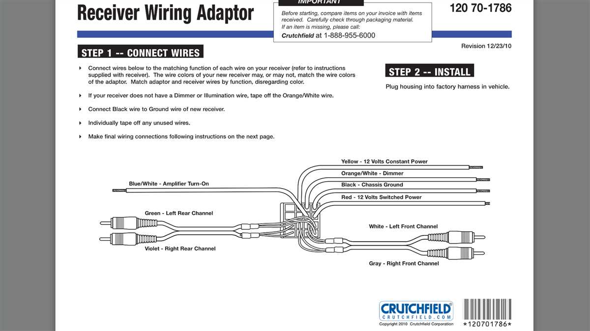 Metra Instruction Axxess Line Output Converter Wiring Diagram