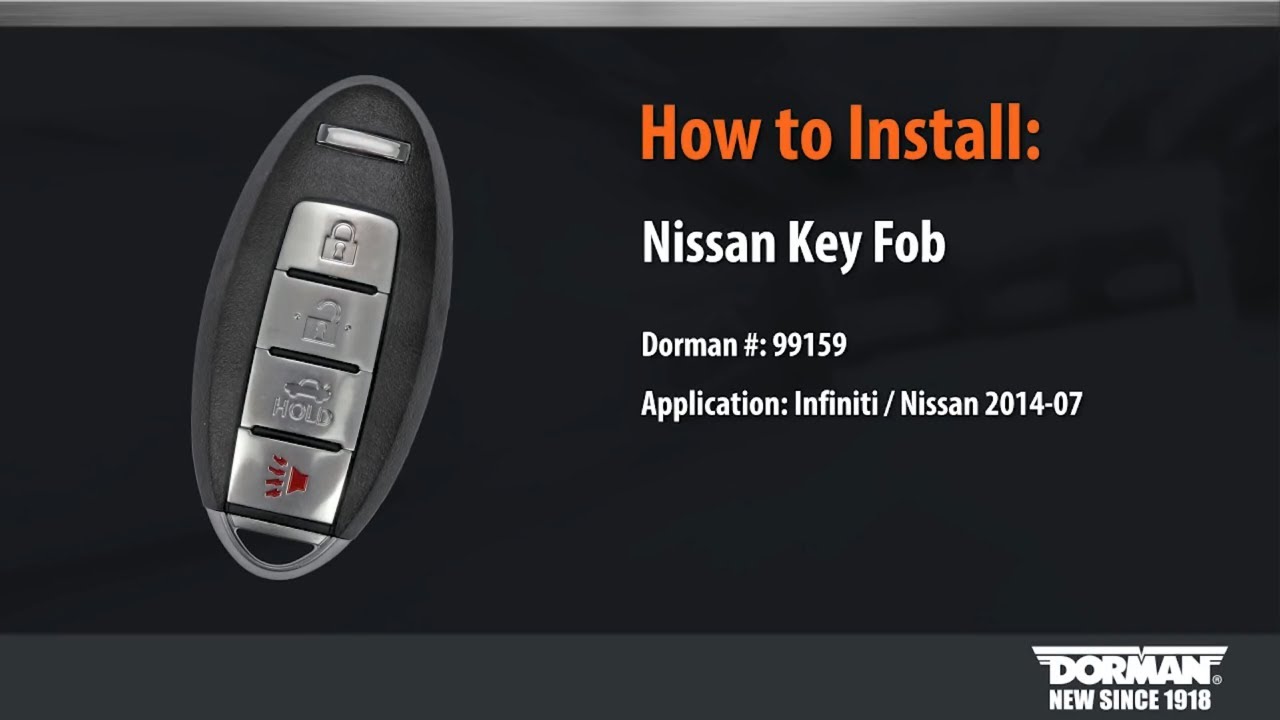 How To Program A Nissan Key Fob Step By Step Guide For Nissan Intelligent Key Fob Nissan Of, 57% OFF