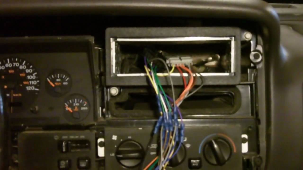1998 Jeep Cherokee Radio Wiring Diagram