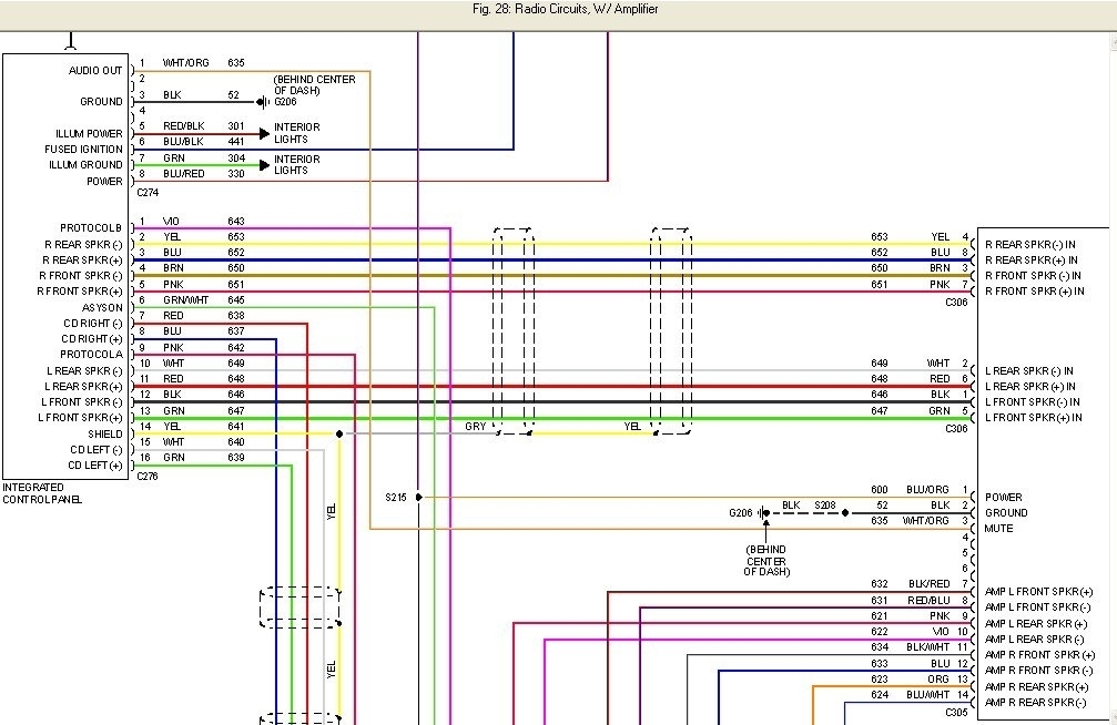 2003 Toyota Sequoia Radio Wiring Diagram