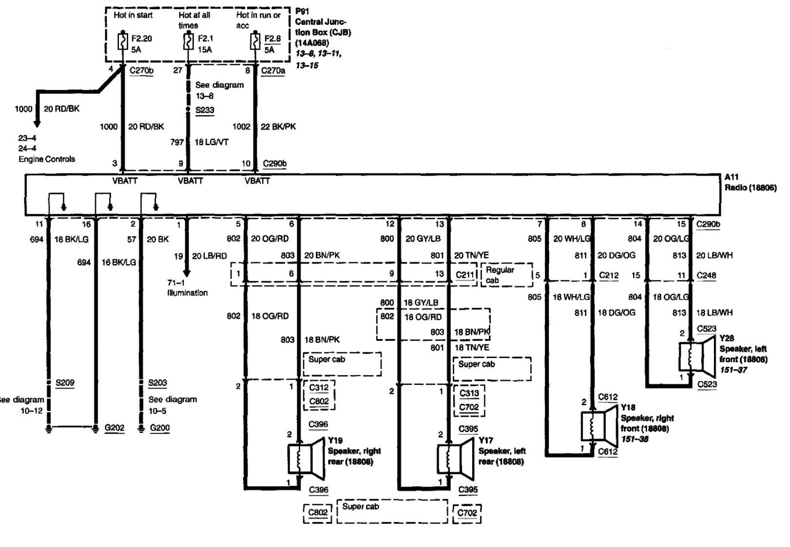 2011 Ford F150 Radio Wiring Harness Diagram