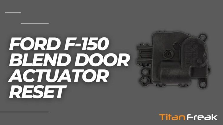 2015 Ford Taurus Mode Door Actuator Reset