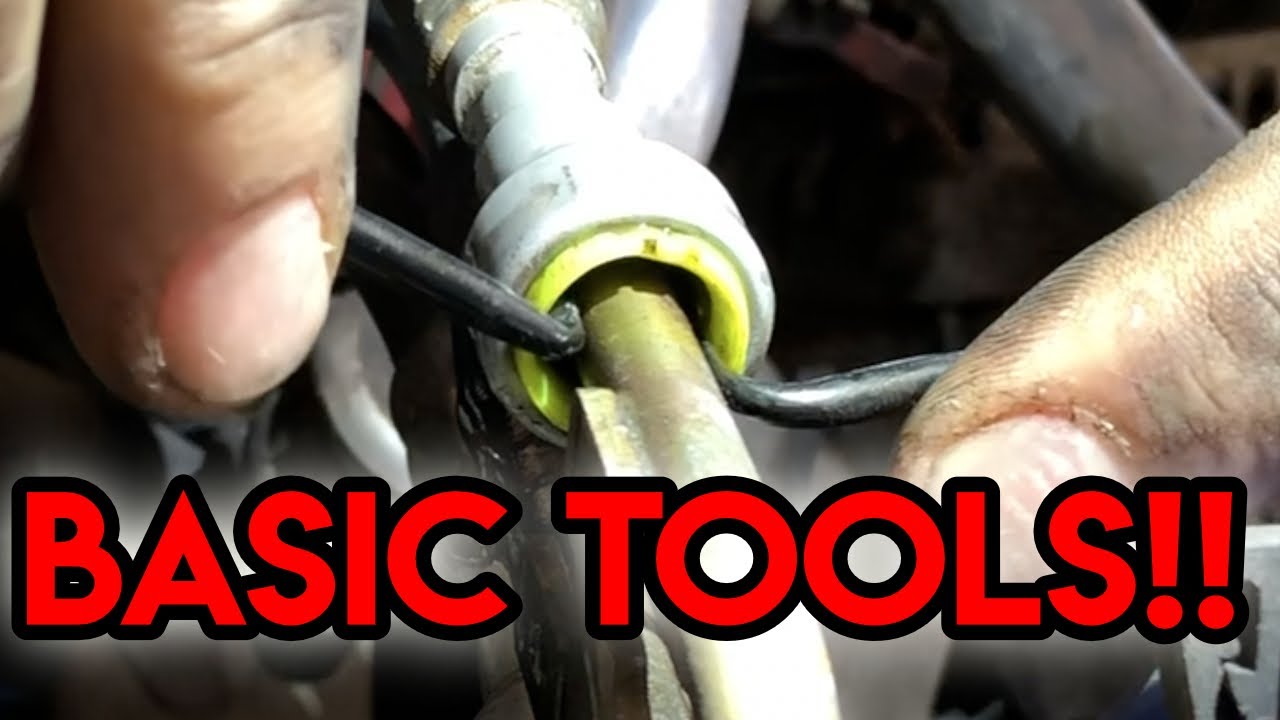 How To Remove Fuel Line Without Tool