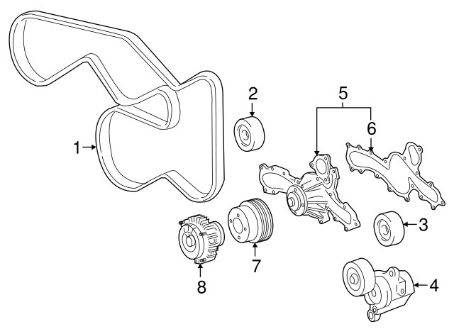 2017 Toyota Tacoma Serpentine Belt Diagram