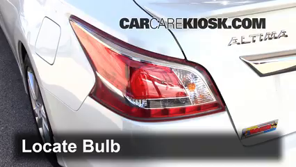 2015 Nissan Altima Tail Light Replacement