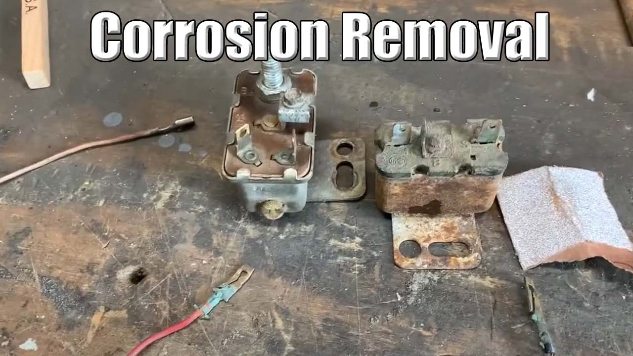 How To Remove Green Corrosion From Electrical Connectors