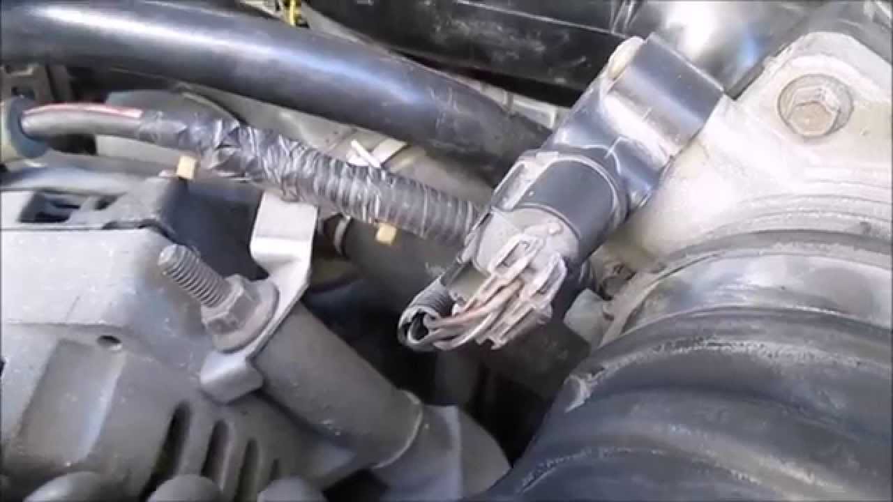 How To Test A Throttle Position Sensor Testing and Replacing A Throttle Position Sensor Ford Explorer - YouTube