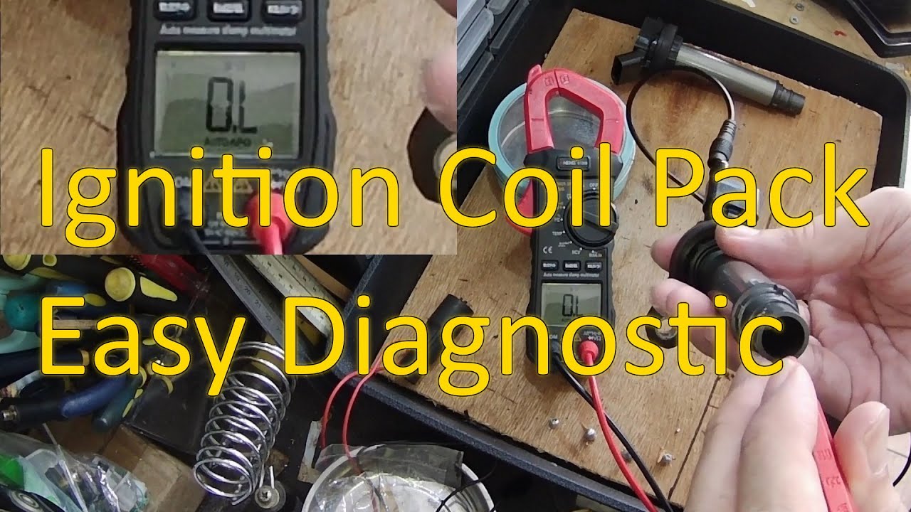 How To Test A Coil Pack With A Ohm Meter Testing ignition coil pack with multimeter - this is how it's done