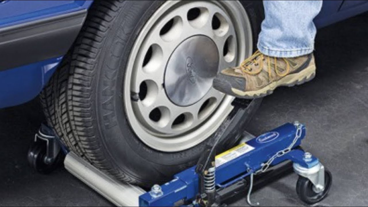 How To Move A Car Without Plates The Easiest Way to Move Your Car in Storage – Hydraulic Wheel Dollies