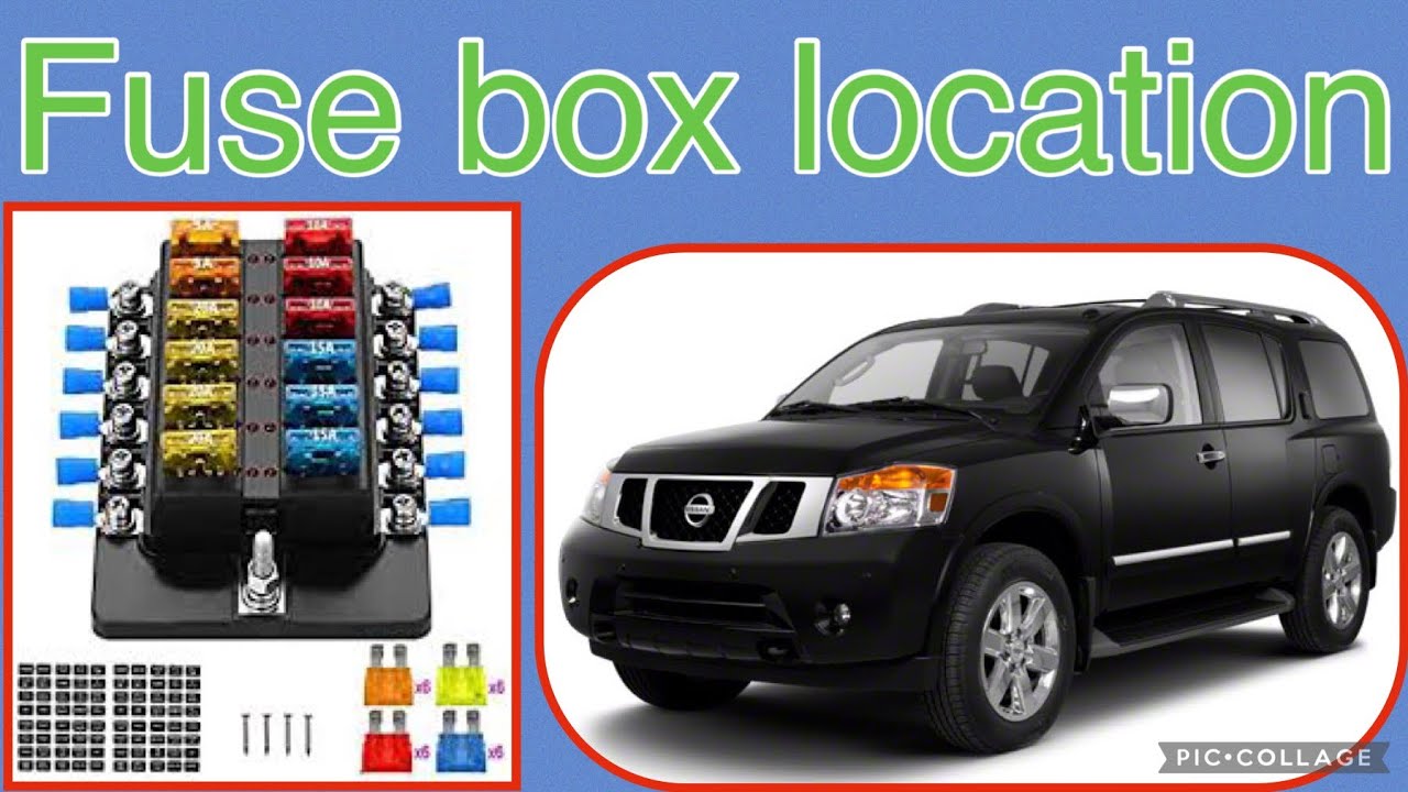 2013 Nissan Armada Fuse Box Diagram
