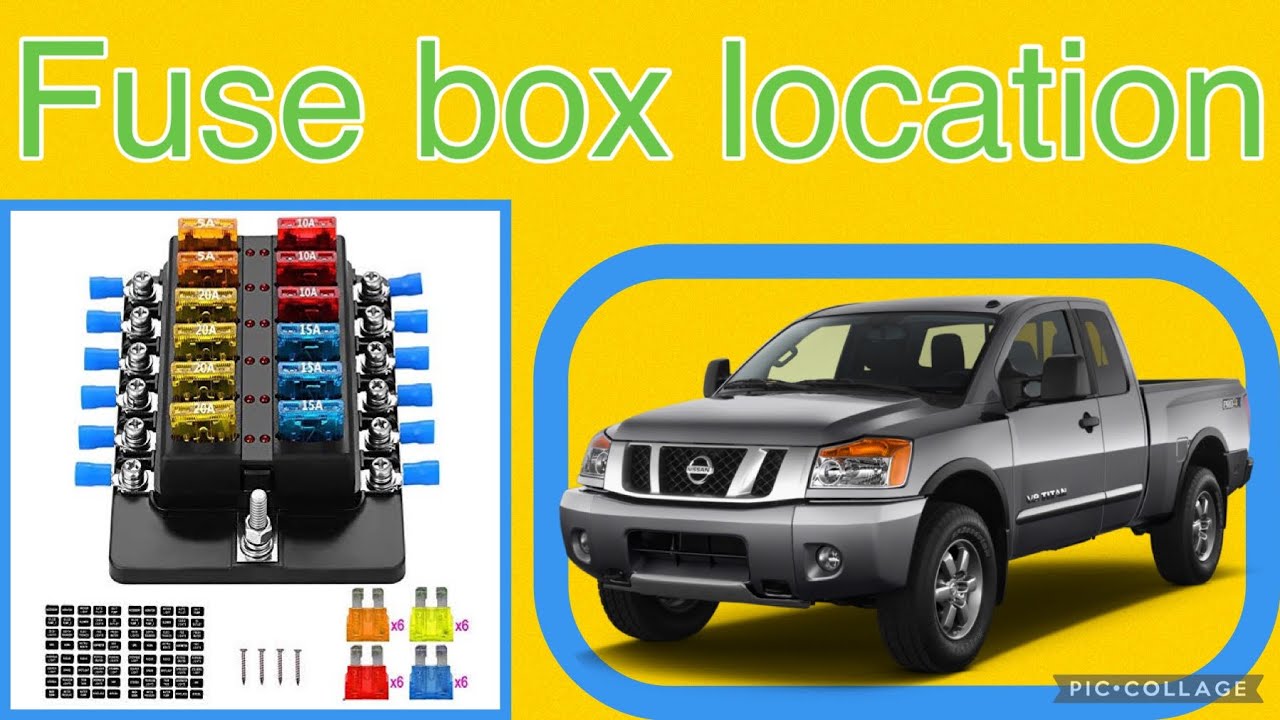 2014 Nissan Titan Fuse Box Diagram