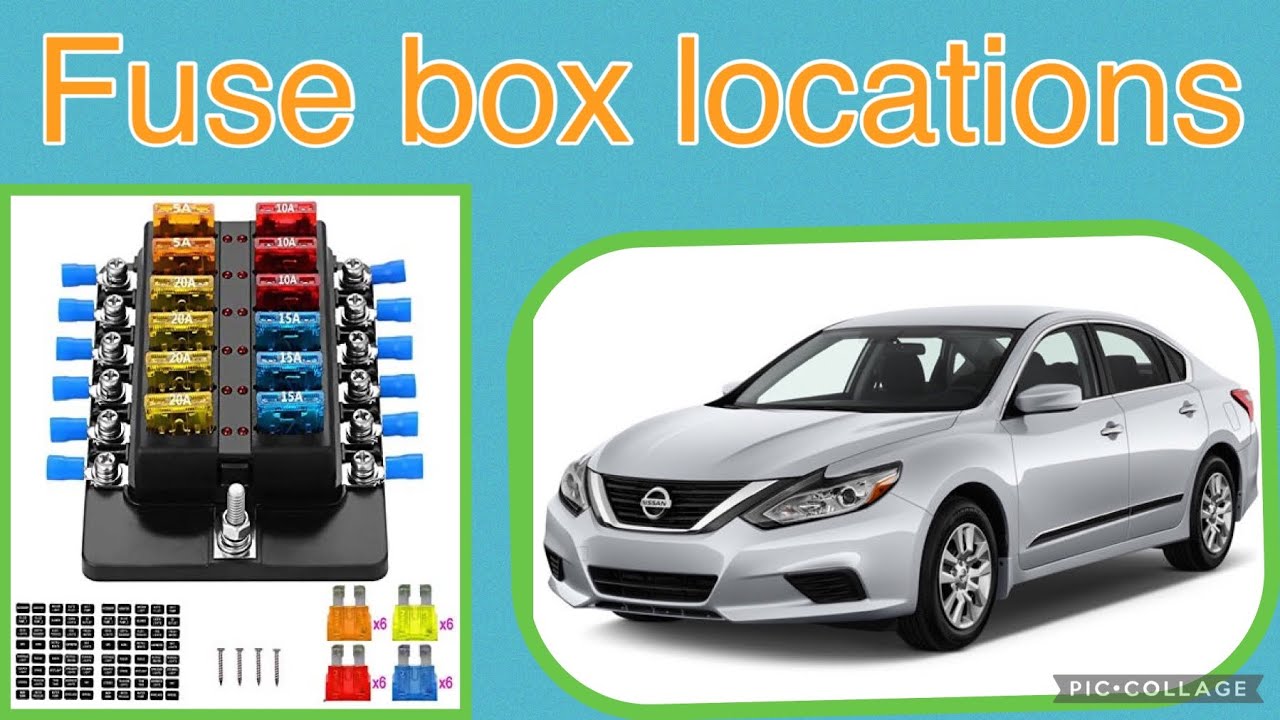 2016 Nissan Altima Fuse Box Location