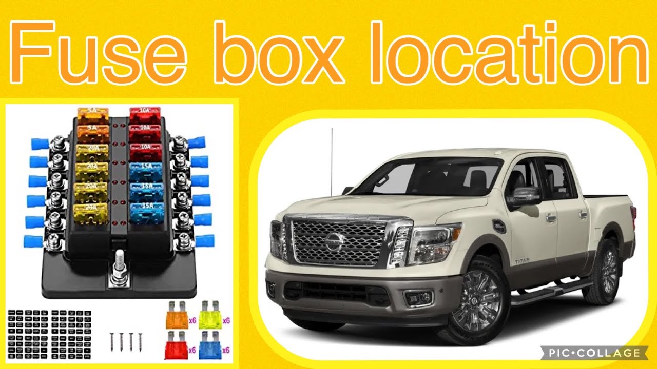 2017 Nissan Titan Fuse Box Diagram