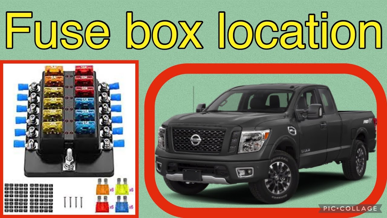 2018 Nissan Titan Fuse Box Diagram