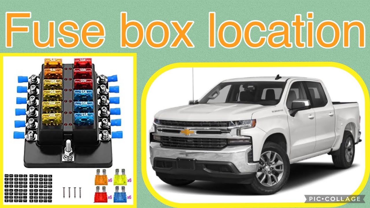 2020 Chevy Silverado Fuse Box Diagram