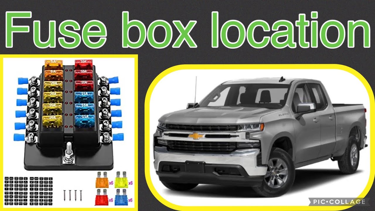 2022 Chevy Silverado Fuse Box Diagram
