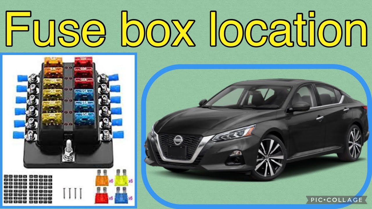 2022 Nissan Altima Fuse Box Diagram