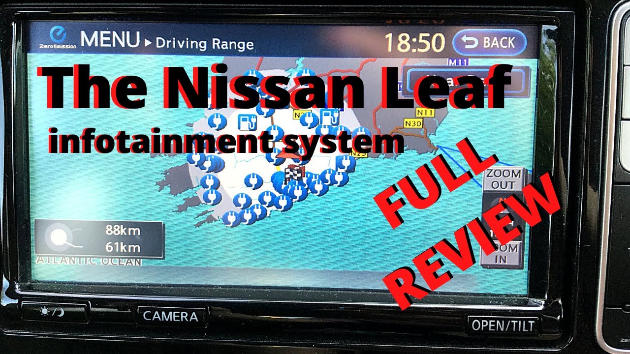 How To Reset Nissan Infotainment System The Nissan Leaf infotainment system - YouTube