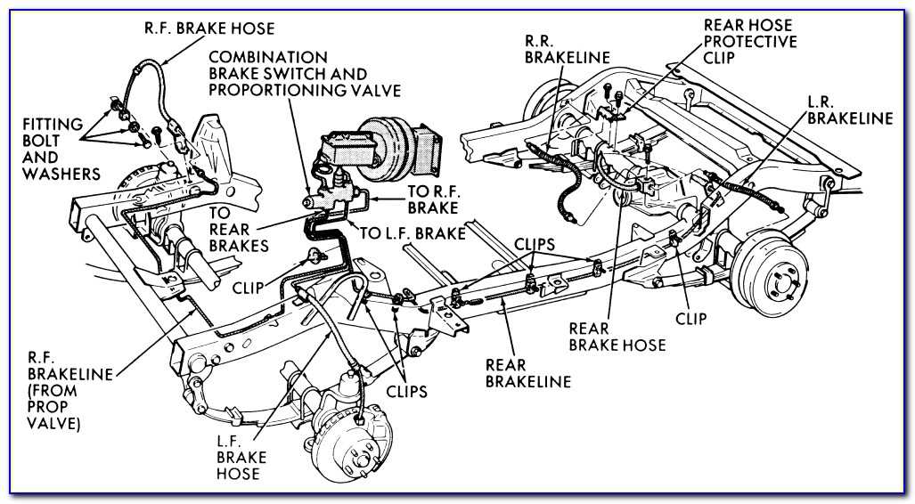 Brake System Ford F150 Brake Lines Diagram