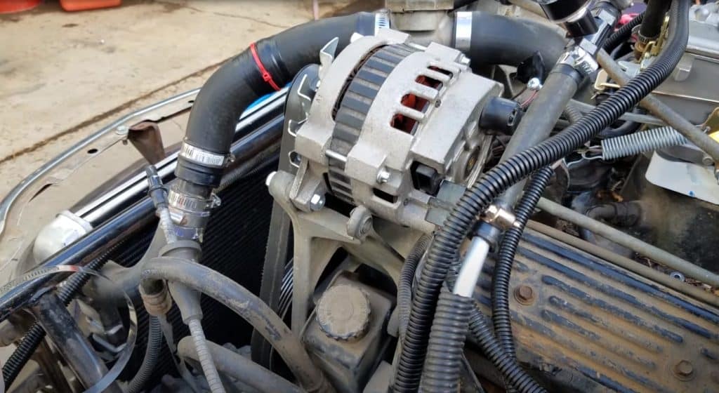 Chevrolet Chevy 4 Wire Alternator Wiring Diagram