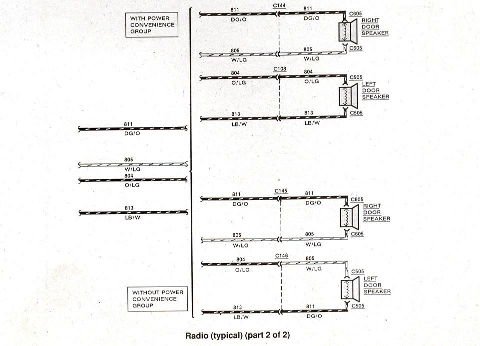99 Ford Ranger Stereo Wiring Diagram