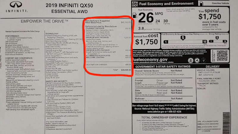 How To Find Sticker Price Of Car This is what the term 'MSRP' means