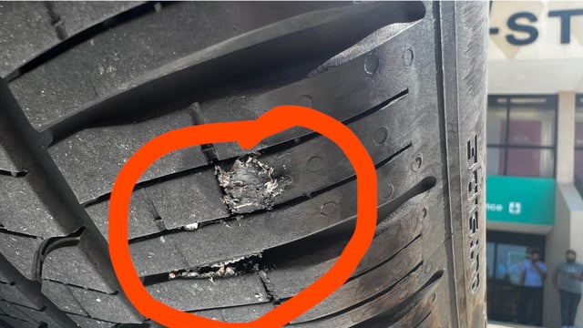 How Hot Does A Tire Burn