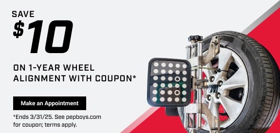 How Much Does Pepboys Charge For Alignment