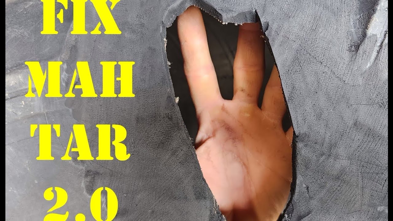 How To Fix A Hole In The Sidewall Of Tire