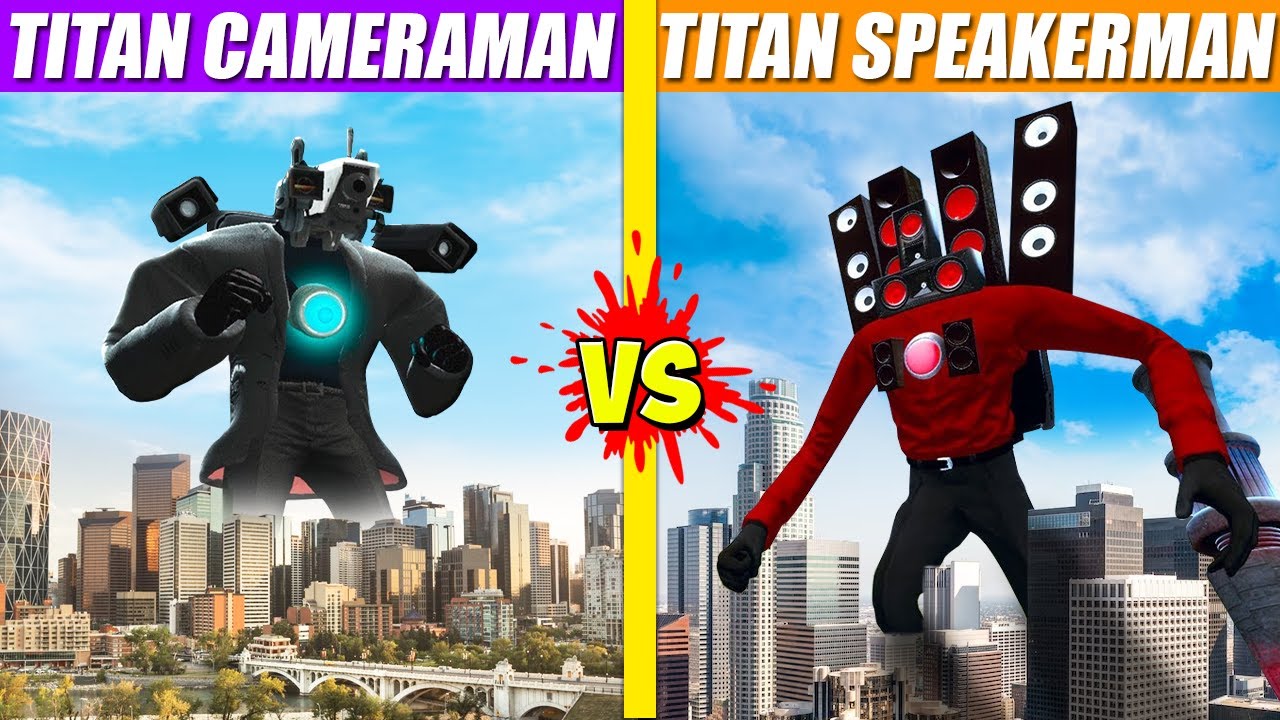 How Tall Is Titan Speaker Man