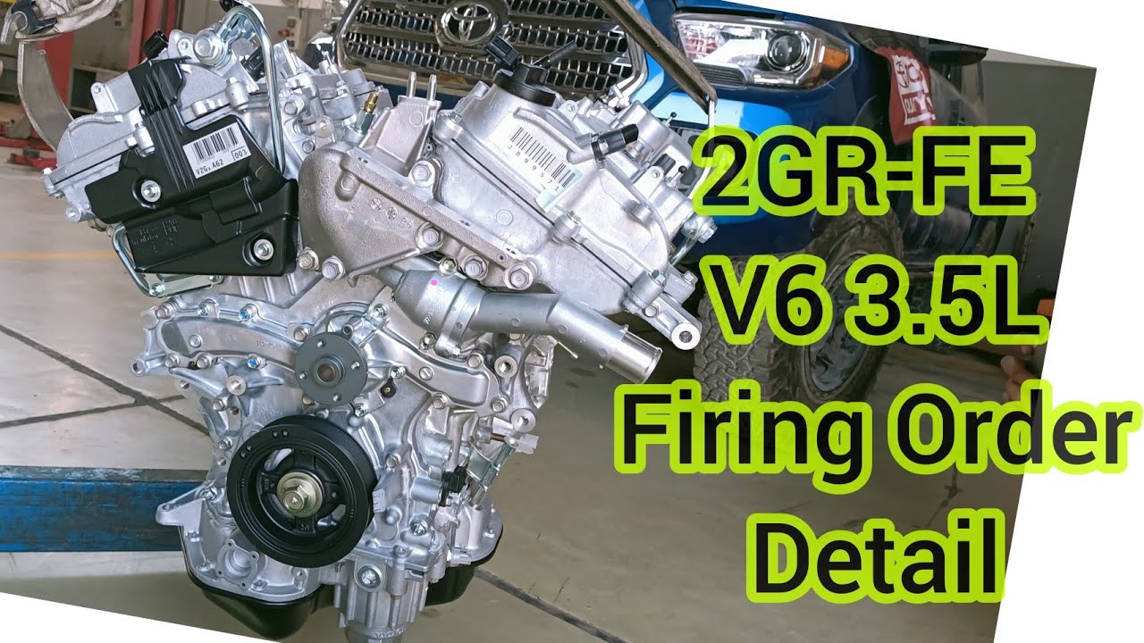 2008 Toyota Sienna 3.5 L Firing Order