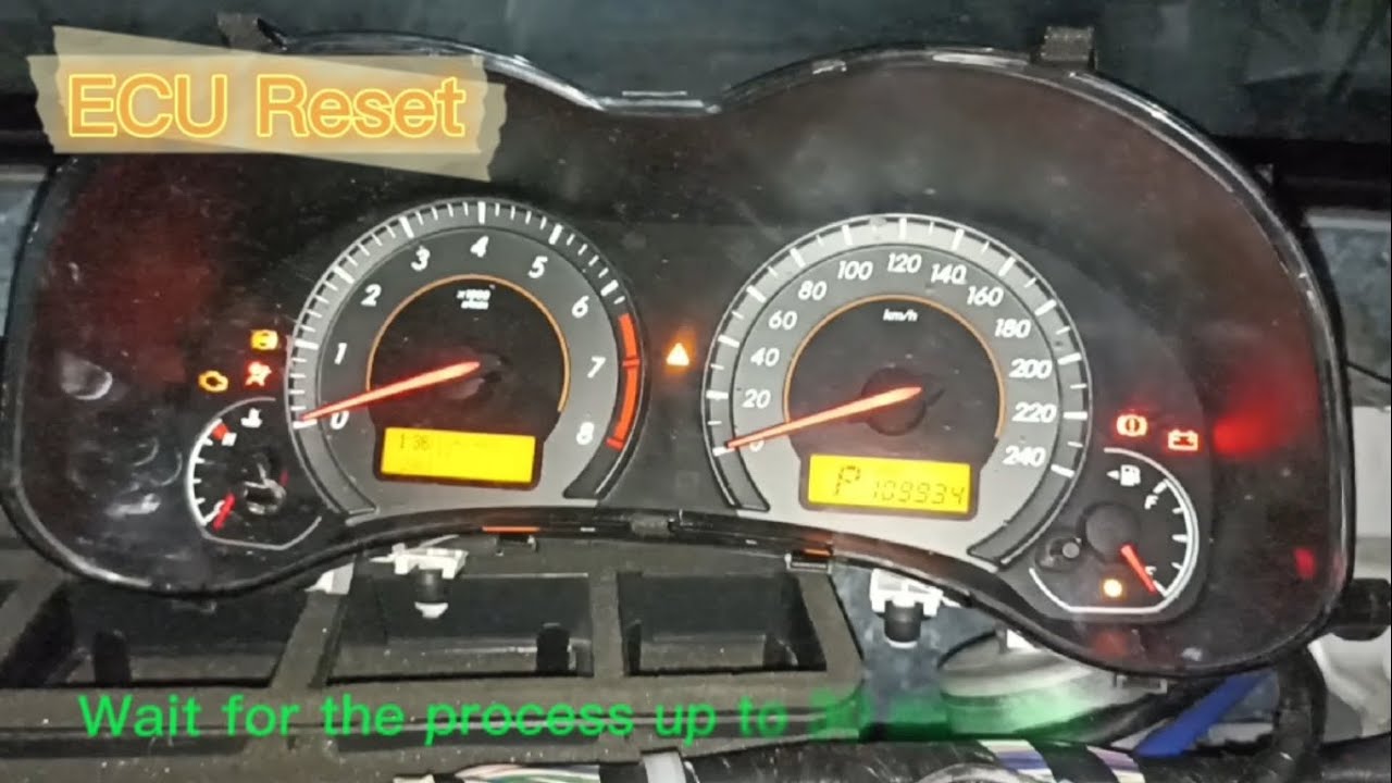 How To Reset Ecu With Battery Toyota ECU Reset / Programming less than a minute - YouTube