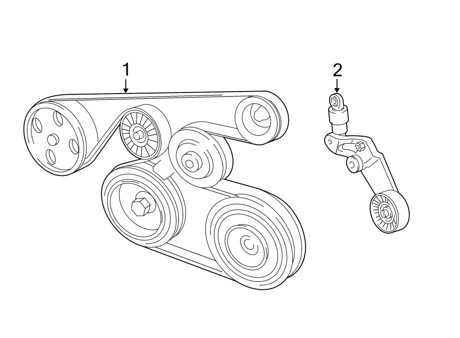 2006 Toyota Matrix Serpentine Belt Diagram