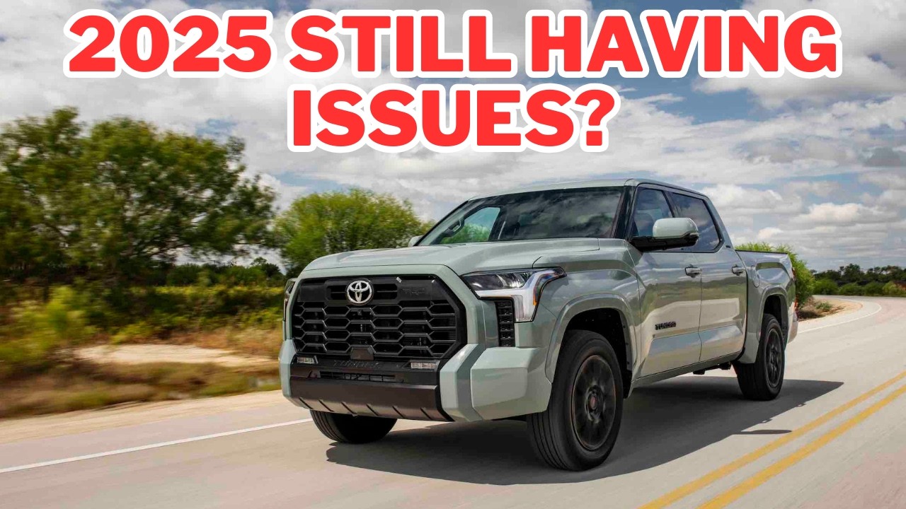 Common Problems With 2025 Toyota Tundra