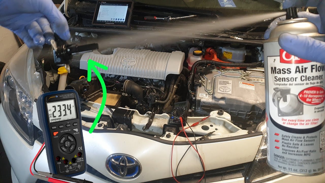 Toyota Yaris Mass Air Flow Sensor Location