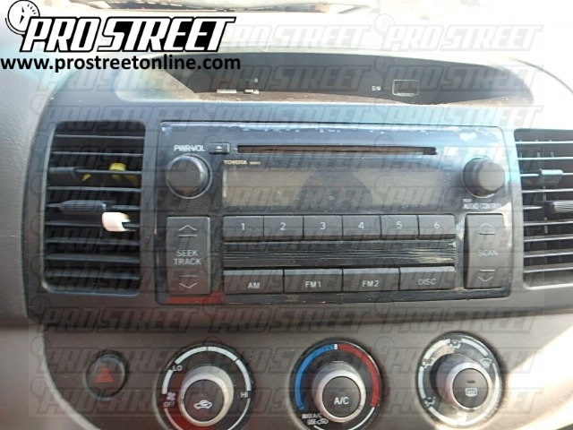 2006 Toyota Camry Radio Wiring Diagram