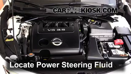 2015 Nissan Altima Power Steering Fluid
