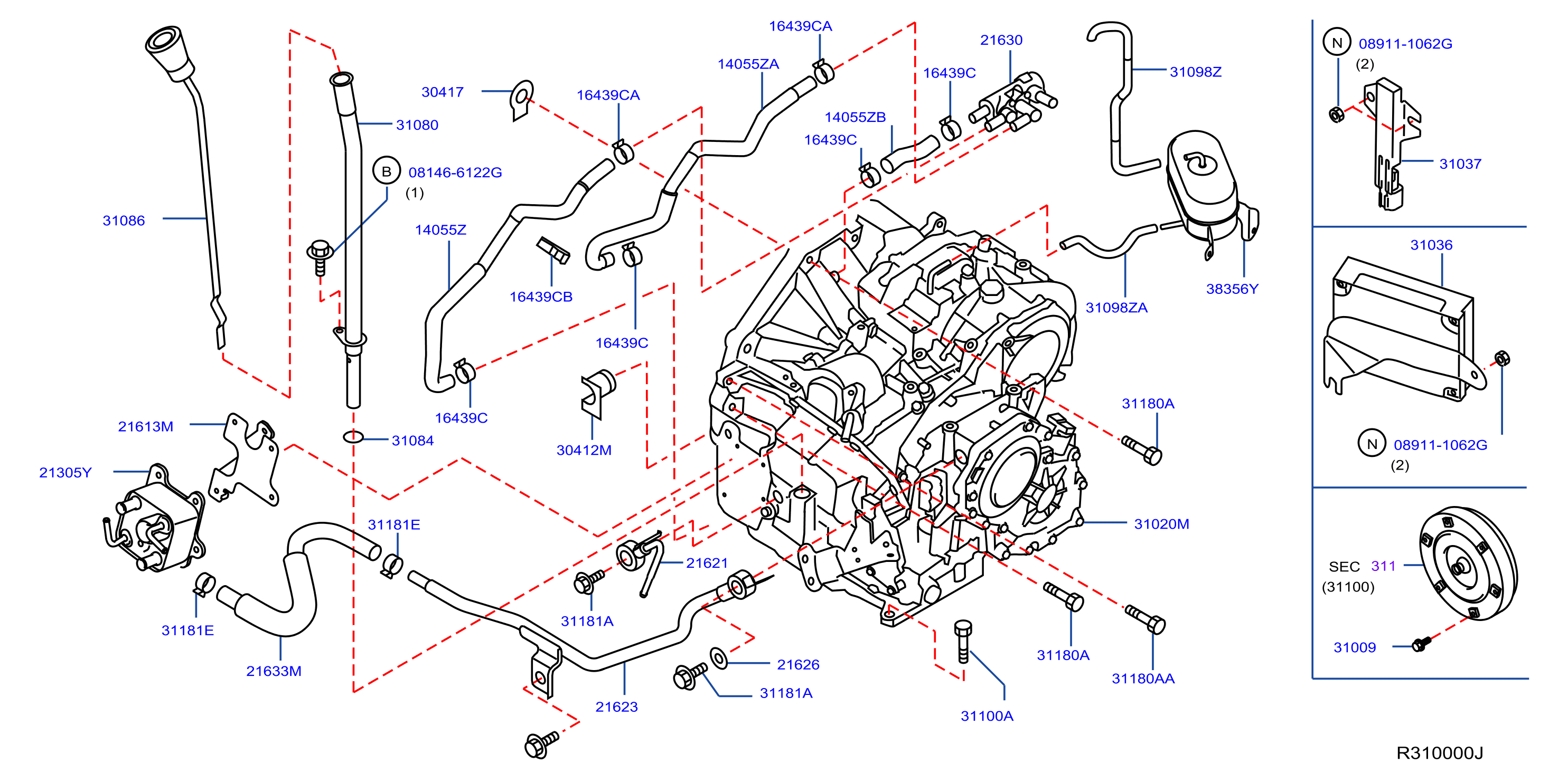 2004 Nissan Maxima Transmission Fluid