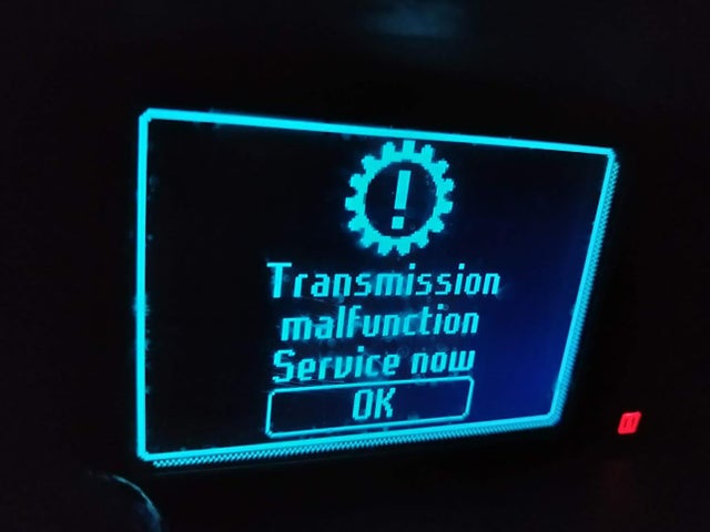 Transmission Malfunction Please Stop Vehicle And Shift To P