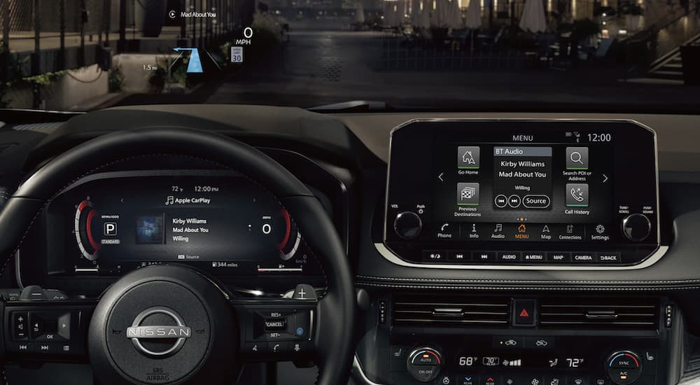 Nissan Rogue Vehicle Information Display