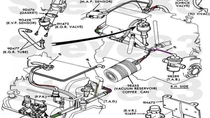 F150 4x4 Vacuum Hose 5.4 Triton Vacuum Diagram