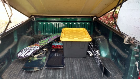 Diy Truck Bed Snowboard Rack