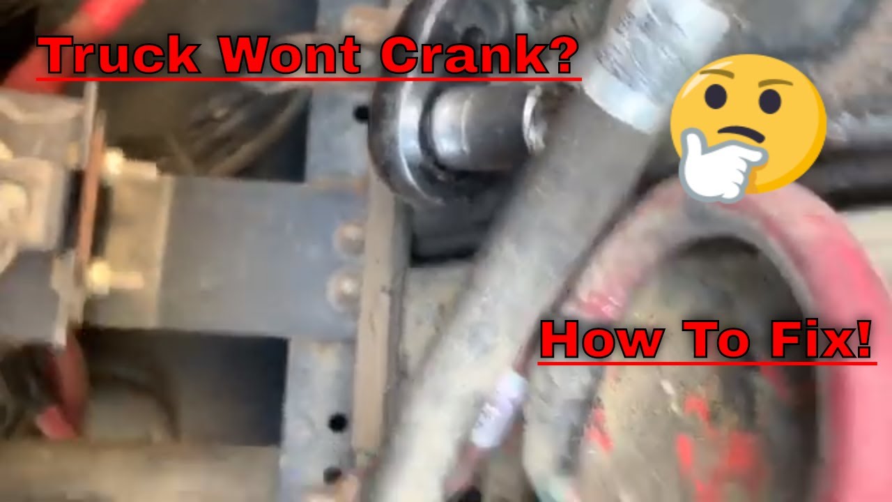 Truck Won't Start But Cranks