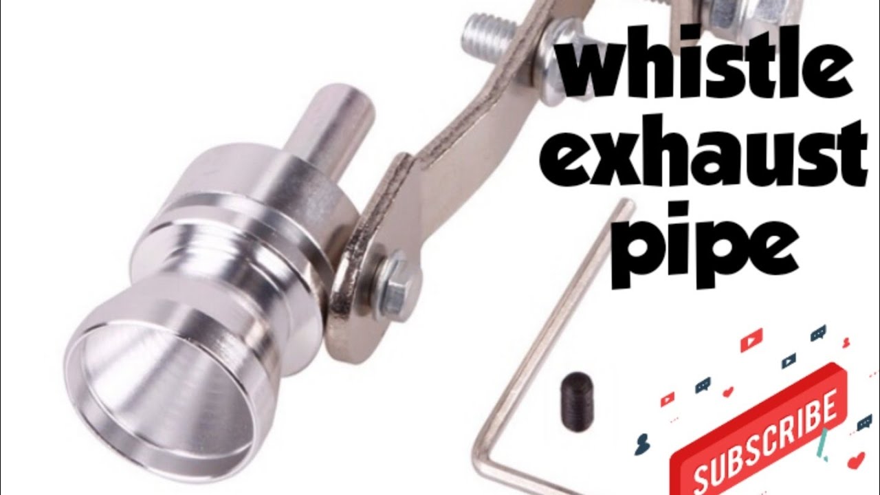 How To Make A Turbo Whistle TURBO sound whistle exhaust pipe(UNBOXING) - YouTube