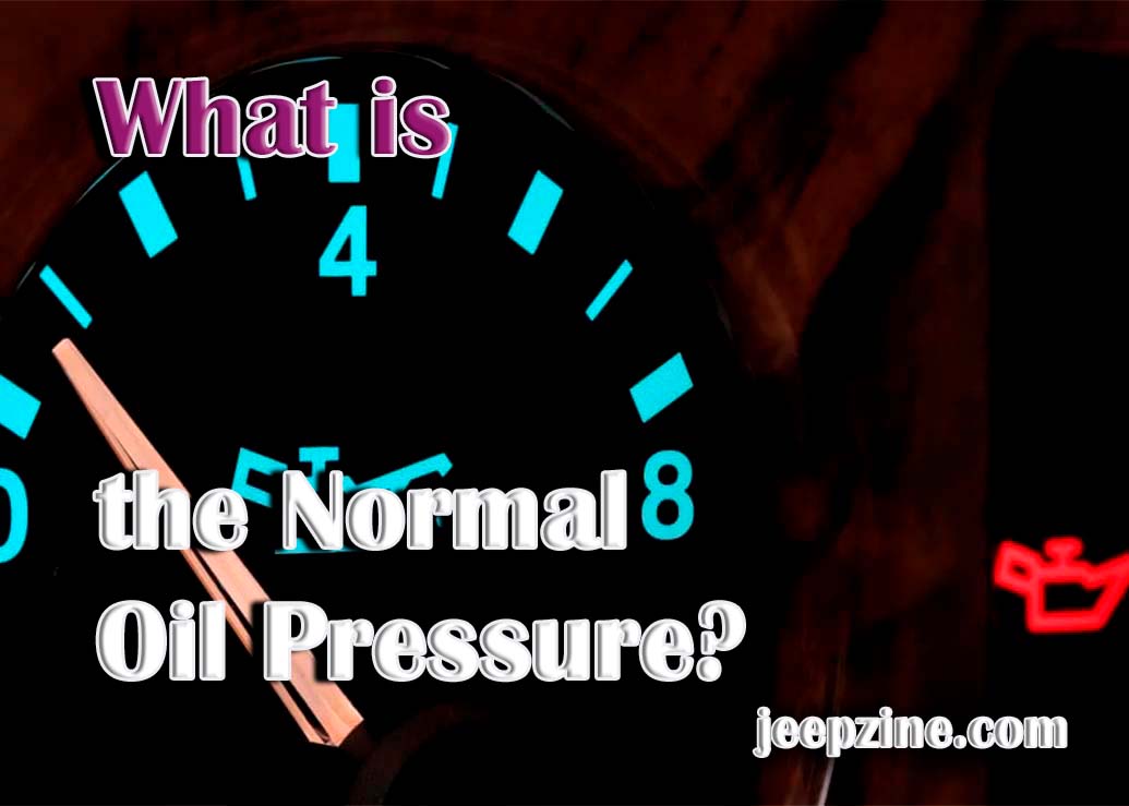Average Oil Pressure In A Car